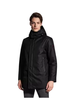 PEUTEREY Trench Uomo Piaza SL 01 A-TI Piumino Impermeabile Cappucci...