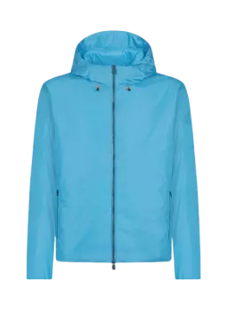 Giacca stile urban wave blue uomo con collo alto | SAVE THE DUCK Giacca stile urban wave blue uomo con collo alto | SAVE THE DUCK