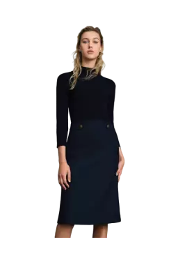 TWINSET Abito Donna A-TI Vestito Gonna Lana Elastico Svasatoo Blu N... TWINSET Abito Donna A-TI Vestito Gonna Lana Elastico Svasatoo Blu N...