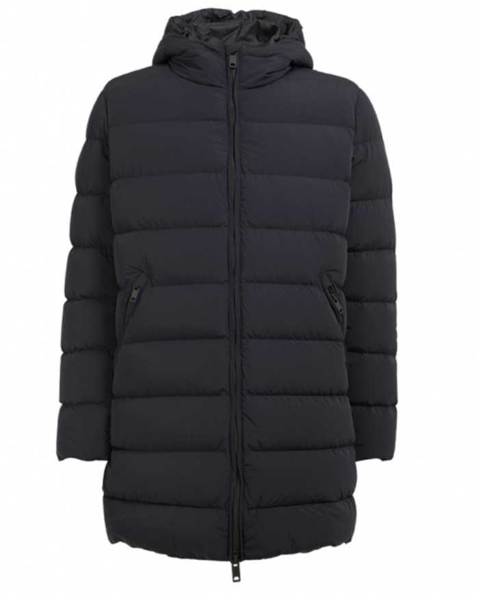 piumino navy da uomo imbottito in eco piuma | HOMEWARD piumino navy da uomo imbottito in eco piuma | HOMEWARD