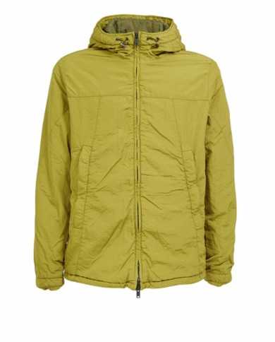 giacca impermeabile con cappuccio acid yellow da uomo | HOMEWARD giacca impermeabile con cappuccio acid yellow da uomo | HOMEWARD