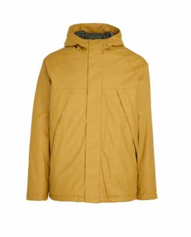 impermeabile corto safron da uomo imbottito in sherpa | HOMEWARD impermeabile corto safron da uomo imbottito in sherpa | HOMEWARD