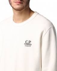 felpa gauze white uomo logato con scritta "cinquanta" | C.P. COMPANY felpa gauze white uomo logato con scritta "cinquanta" | C.P. COMPANY