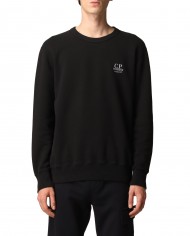 felpa nera da uomo logato con scritta "cinquanta" | C.P. COMPANY felpa nera da uomo logato con scritta "cinquanta" | C.P. COMPANY