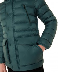 piumino sherwood/spike da uomo effetto semi lucido con logo | COLMAR piumino sherwood/spike da uomo effetto semi lucido con logo | COLMAR