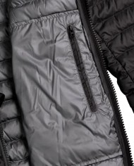 piumino trapuntato nero/spike da uomo con loghi | COLMAR