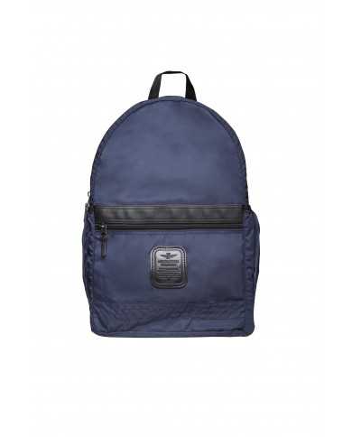 AERONAUTICA MILITARE Zaino Uomo A-TI Borsa Cerniera Tasche Nylon Bl... AERONAUTICA MILITARE Zaino Uomo A-TI Borsa Cerniera Tasche Nylon Bl...