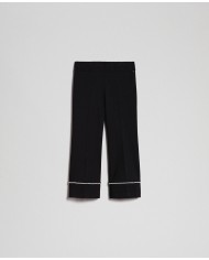 TWINSET Pantaloni Donna A-TI Pantalone Flare Elastici Milano Perle ... TWINSET Pantaloni Donna A-TI Pantalone Flare Elastici Milano Perle ...