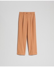 TWINSET Pantaloni Donna A-TI Lana Elastici Pieghe Risvolto Zip Camm... TWINSET Pantaloni Donna A-TI Lana Elastici Pieghe Risvolto Zip Camm...