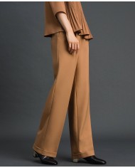 TWINSET Pantaloni Donna A-TI Lana Elastici Pieghe Risvolto Zip Camm... TWINSET Pantaloni Donna A-TI Lana Elastici Pieghe Risvolto Zip Camm...