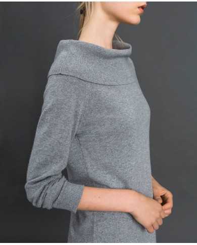 TWINSET Abito Donna A-TI Vestito Corto Cashmere Zip Sottoveste Pizz... TWINSET Abito Donna A-TI Vestito Corto Cashmere Zip Sottoveste Pizz...