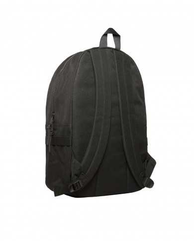 zaino jet black da uomo con logo patch gommati | AERONAUTICA MILITARE