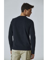 t-shirt blu scuro/grigio medio uomo con loghi | AERONAUTICA MILITARE t-shirt blu scuro/grigio medio uomo con loghi | AERONAUTICA MILITARE