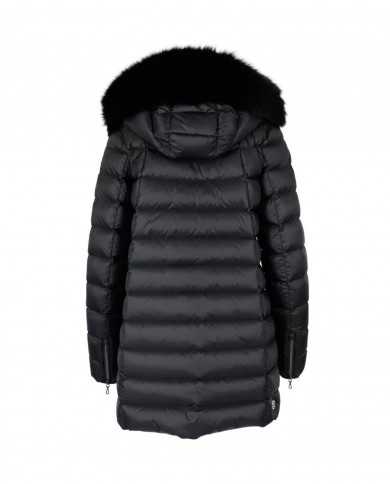 giubbino cangiante nero/dark steel da uomo con pelliccia | COLMAR