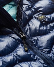 gilet smanicato blu iris da uomo con interno in contrasto | BLAUER