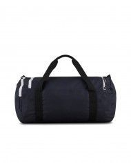 borsone nero da uomo con tracolla e patch logo ricamata | EA7 borsone nero da uomo con tracolla e patch logo ricamata | EA7