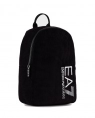 zaino nero da donna logato grande in verticale davanti | EA7 zaino nero da donna logato grande in verticale davanti | EA7