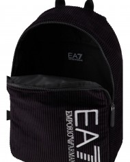 zaino nero da donna logato grande in verticale davanti | EA7 zaino nero da donna logato grande in verticale davanti | EA7