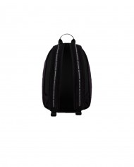 zaino nero da donna logato grande in verticale davanti | EA7 zaino nero da donna logato grande in verticale davanti | EA7