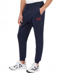 pantaloni navy blue da uomo con stripes logate rosse | EA7 pantaloni navy blue da uomo con stripes logate rosse | EA7