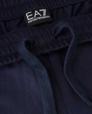 pantaloni navy blue da uomo con stripes logate rosse | EA7 pantaloni navy blue da uomo con stripes logate rosse | EA7