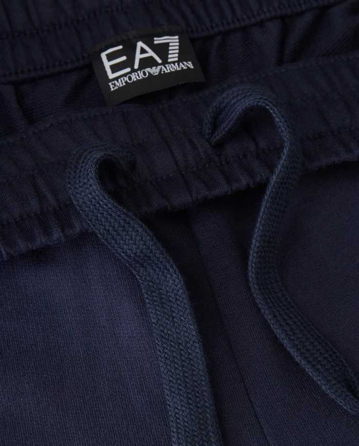 pantaloni navy blue da uomo con stripes logate rosse | EA7 pantaloni navy blue da uomo con stripes logate rosse | EA7