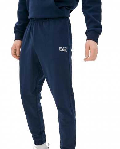 EA7 Armani Pantaloni Uomo 3KPP60 PJ05Z P-ET Cotone Blu Tasche Filo ...