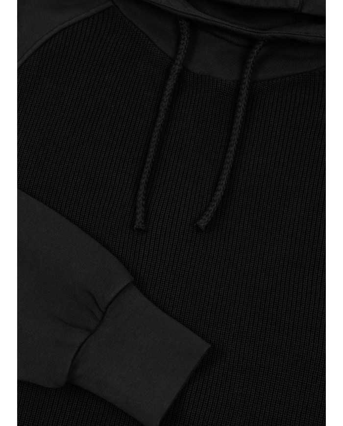 felpa nero da uomo in misto lana e cotone sul capo | COLMAR felpa nero da uomo in misto lana e cotone sul capo | COLMAR