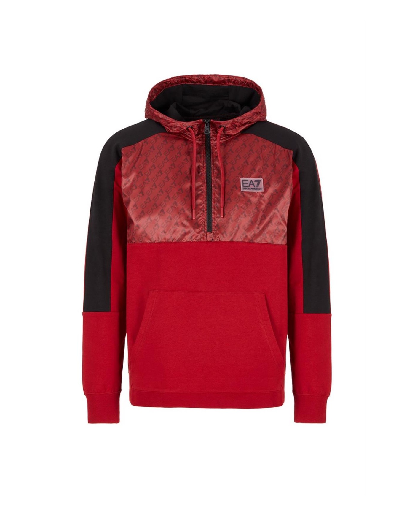 EA7 Armani Felpa Uomo 6KPM70 PJ05Z A ET con Cappuccio e Zip
