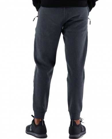 pantaloni tuta jogger carbon mel da uomo con bande logate | EA7