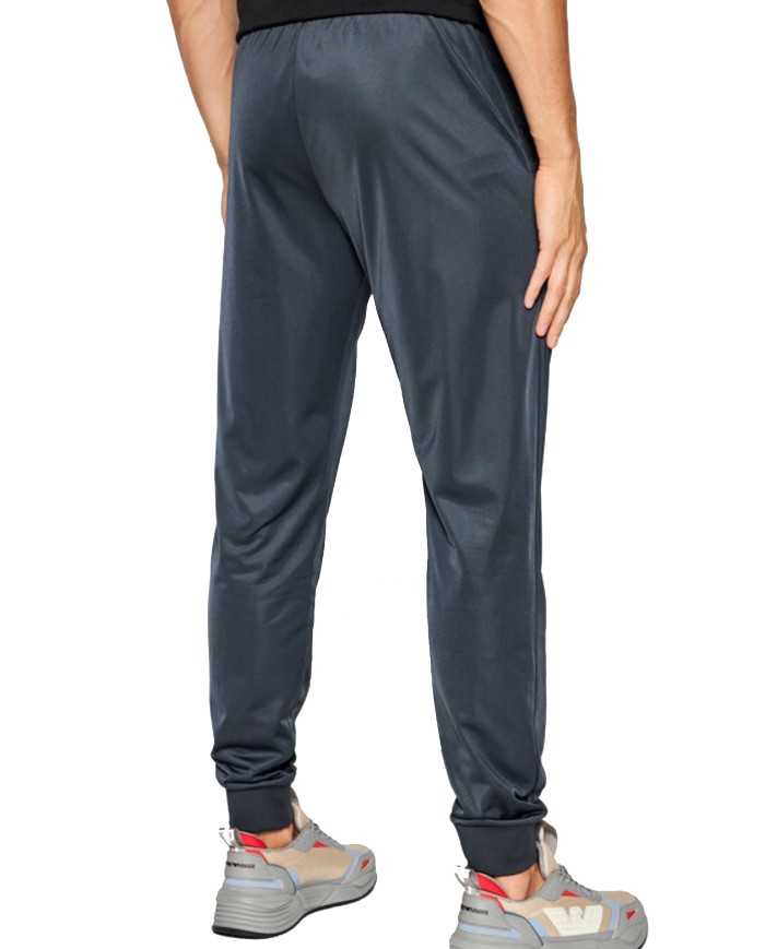 EA7 Armani Tuta Uomo 6KPV58 PJCNZ A-ET con Cappuccio Blu scuro Ross...