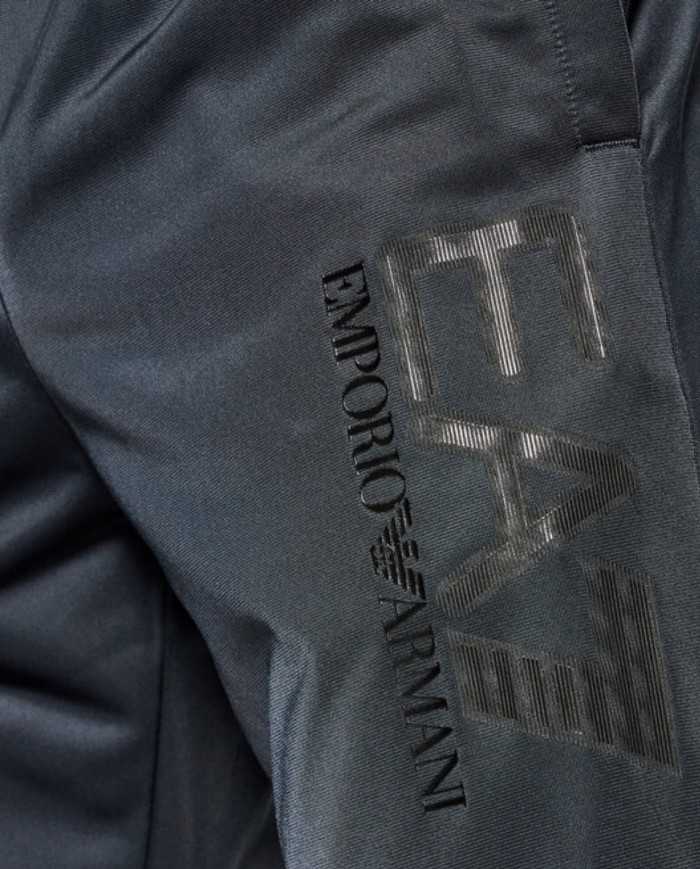 EA7 Armani Tuta Uomo 6KPV58 PJCNZ A-ET con Cappuccio Blu scuro Ross...