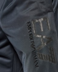 EA7 Armani Tuta Uomo 6KPV58 PJCNZ A-ET con Cappuccio Blu scuro Ross...