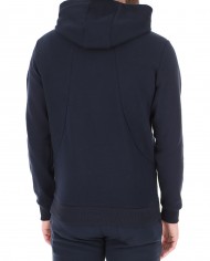 felpa navy da uomo con logo ricamato in tono sulla manica | COLMAR felpa navy da uomo con logo ricamato in tono sulla manica | COLMAR