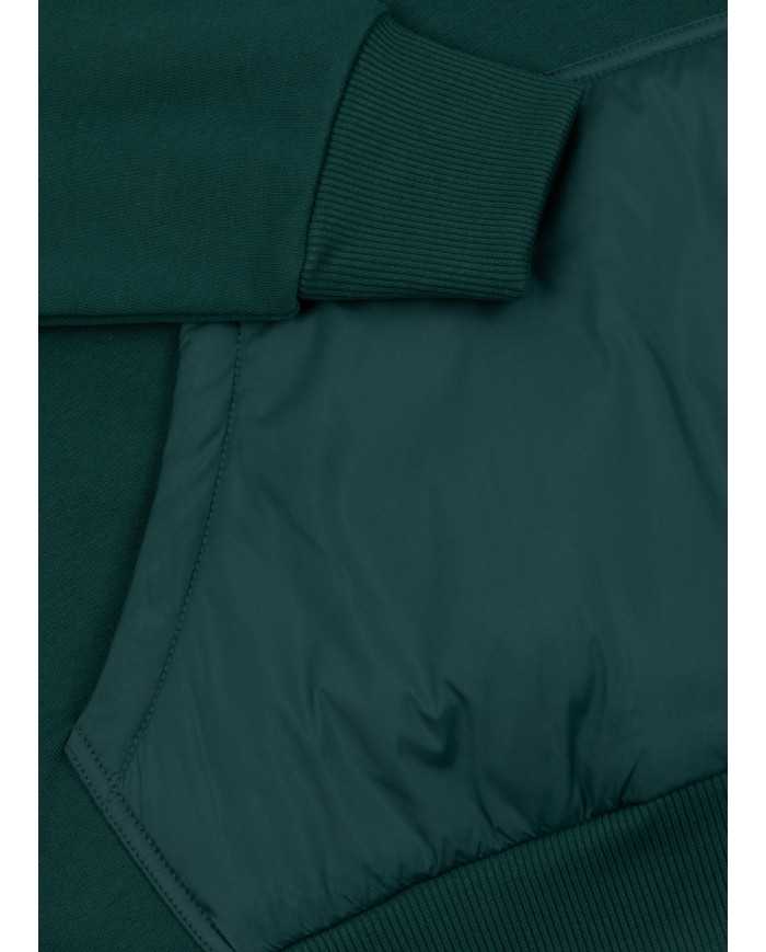 felpa sherwood da uomo con dettagli in nylon e logo | COLMAR felpa sherwood da uomo con dettagli in nylon e logo | COLMAR