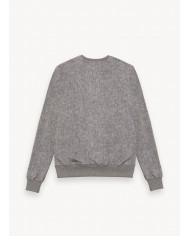 felpa grigia da uomo con effetto melange e logato su manica | COLMAR felpa grigia da uomo con effetto melange e logato su manica | COLMAR