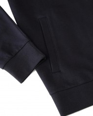 tuta night blue da uomo on felpa e pantaloni logati in contrasto | EA7 tuta night blue da uomo on felpa e pantaloni logati in contrasto | EA7