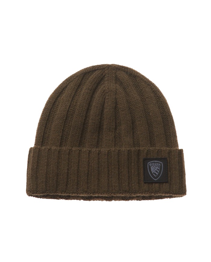 BLAUER Berretto Uomo A05387 006127 A ET Cappellino Lana Cashmere Ve