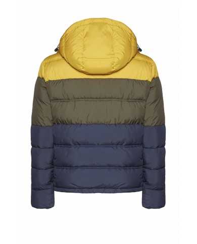 AERONAUTICA MILITARE Piumino Uomo AB1768 A-TI Cappuccio Giallo Verd... AERONAUTICA MILITARE Piumino Uomo AB1768 A-TI Cappuccio Giallo Verd...