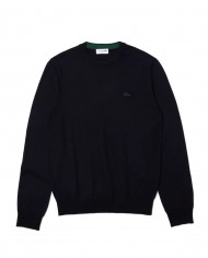 maglia blue navy da uomo con coccodrillo ricamato in tono | LACOSTE maglia blue navy da uomo con coccodrillo ricamato in tono | LACOSTE