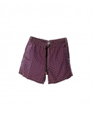 costume mare stile boxer bordeaux uomo con fantasia a pallini | MALO costume mare stile boxer bordeaux uomo con fantasia a pallini | MALO