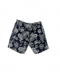 costume mare stile boxer nero da uomo con fantasia floreale | MALO costume mare stile boxer nero da uomo con fantasia floreale | MALO