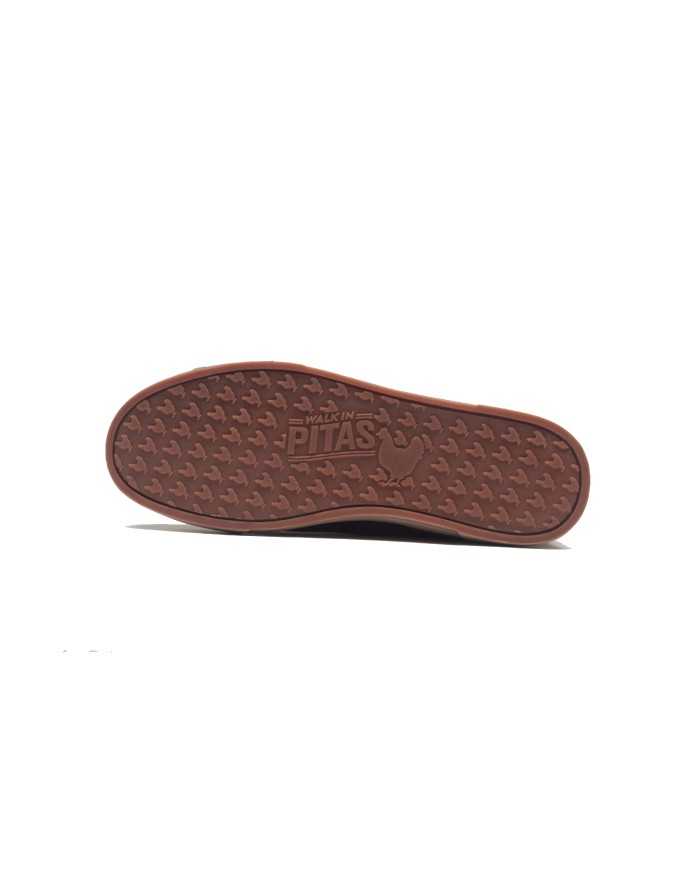 stivaletto brown uomo etichetta logata sopra e dietro | WALK IN PITAS stivaletto brown uomo etichetta logata sopra e dietro | WALK IN PITAS