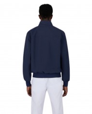 giacca stile harrington navy blue da uomo con logo | SAVE THE DUCK