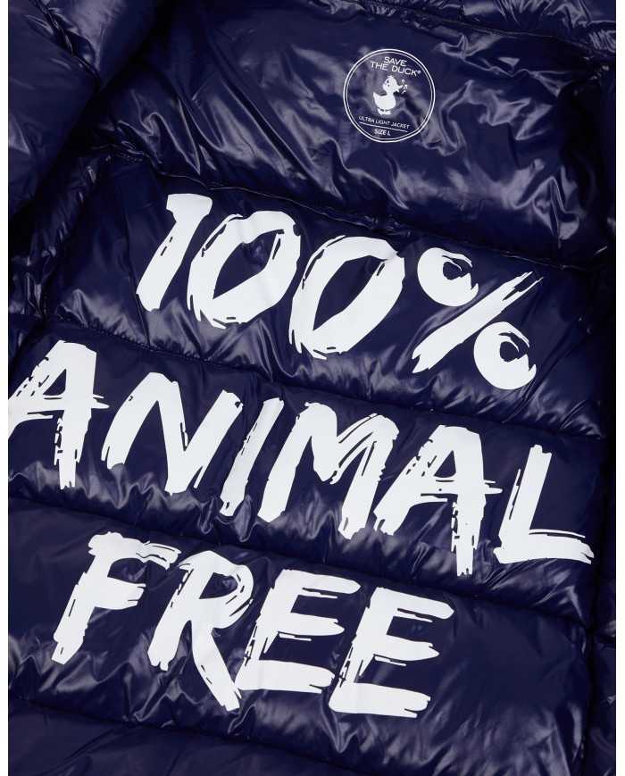 SAVE THE DUCK Piumino Uomo D3799M Luma9 2020 Giacca Cappuccio Blu S... SAVE THE DUCK Piumino Uomo D3799M Luma9 2020 Giacca Cappuccio Blu S...