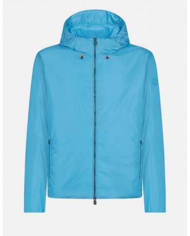 Giacca stile urban wave blue uomo con collo alto | SAVE THE DUCK Giacca stile urban wave blue uomo con collo alto | SAVE THE DUCK