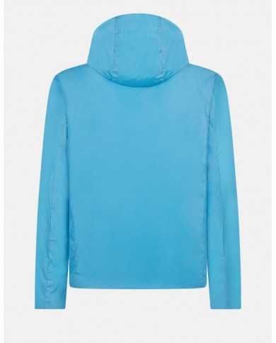 Giacca stile urban wave blue uomo con collo alto | SAVE THE DUCK Giacca stile urban wave blue uomo con collo alto | SAVE THE DUCK