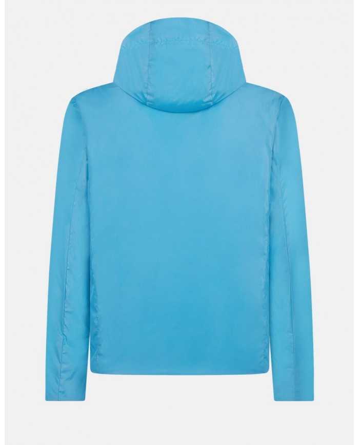 Giacca stile urban wave blue uomo con collo alto | SAVE THE DUCK Giacca stile urban wave blue uomo con collo alto | SAVE THE DUCK