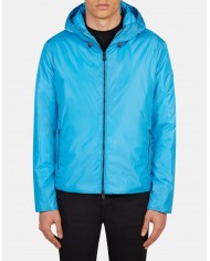 Giacca stile urban wave blue uomo con collo alto | SAVE THE DUCK