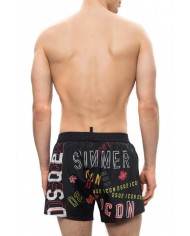DSQUARED2 mare Costume Uomo D7B8E3190 PE 2020 Boxer Nero Multicolor... DSQUARED2 mare Costume Uomo D7B8E3190 PE 2020 Boxer Nero Multicolor...